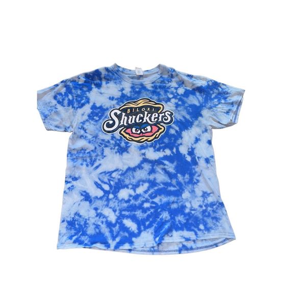 Biloxi Shuckers Minor League Baseball Bleached Tee - Picture 1 of 4